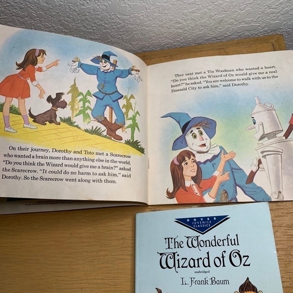 The Wizard Of Oz Book Bundle Of Two Paperback Books Children's And Chapter Book - Picture 7 of 11